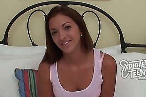Gorgeous 19 yr old stars in this amateur video