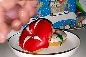 My Christmas Cum donuts were delicious.