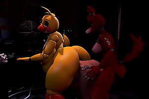 Foxy and chica anal vore