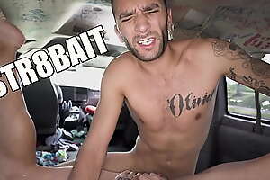 BAIT BUS - Sexy Straight Bait Brian Adams Goes Gay For Pay With Our Latino Buddy Tegan Reigns