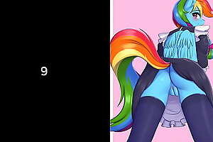 HENTAI JOI plus CEI: FEMDOM WITH RAINBOW DASH   SPH   SIZE QUEEN