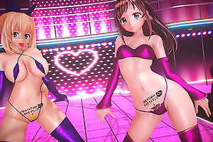 Kizuna Ai and Mirai Akari fan service Pt.2