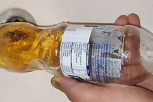 Pulsating Piss In A Bottle! -  Piss For Drinking Later