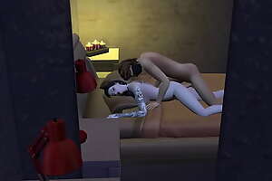 Sleepin Roommate creampied Sims 4 parody