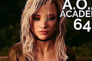 A.O.A. Academy #64 xxx Spicy date with three cuties at the cinemas