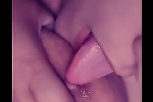 Licking my nipples