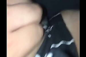 Big Kinky Dimples getting fingered in the car after having drinks PART 1