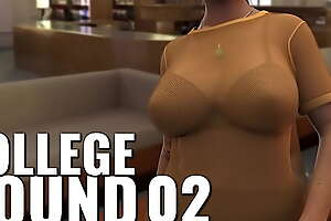 COLLEGE BOUND #02 - Big breasted women everywhere! Best college ever!