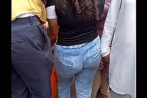 Indian girl tight ass in jeans ..ass crack.. fucking ass