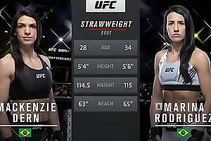 UFC Vegas 39: Mackenzie Dern vs. Marina Rodriguez