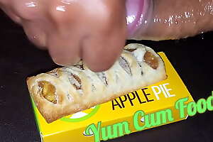 Mc Donald's Hot Apple pie taste much better with a splash of my sweet cock sause.