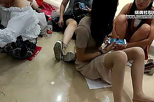 Candid Asian Pantyhose Paws Soles