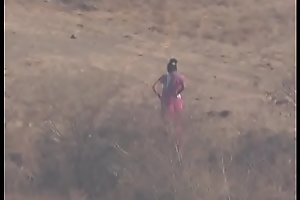 indian lady nature calls voyeur