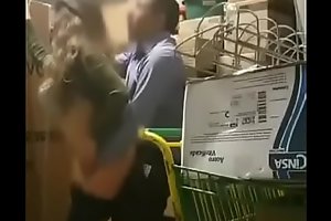 Fucking in the warehouse