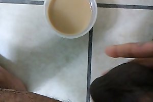 Cumming In A Coffee Cup