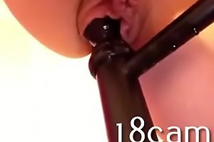Teen fucks bedpost with dripping pussy - 18cam.tk