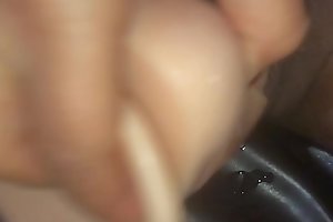 POV Closeup iPhone Filming in Slow-Motion of My Girlfriend - Watch this Dirty British Milf Ram Her Big Wet Pussy Hard and Fast, with a Huge 11inch Dildo and Squirting