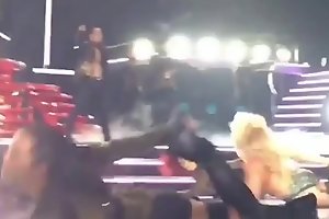 Britney Spears - Nipslip during Las Vegas Performance - (uploaded by celebeclipse.com)