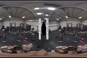 VR GROUP SEX IN THE GYM WITH DOLLY LEIGH, EMILY WILLIS &_ EMMA STARLETTO