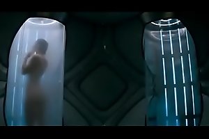 Carrie Anne Moss shower scene in red planet