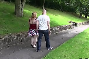 Hot chubby bitch picked up by stranger