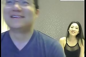 Chinese couple cam fuck gather up you will hard-Free sign up convenient AmateurAsia.com