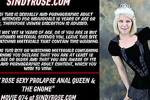 Sindy Rose sexy prolapse anal queen and the gnome