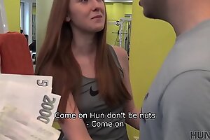 HUNT4K. Muscled bf watches how well-shaped teen girl cheats