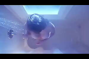 Katherine Isabel naked in shower in Freddy Vs Jason
