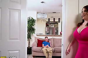 Big Tits MILF Maggie Green Confronts Pervy Stepson Jimmy Michaels